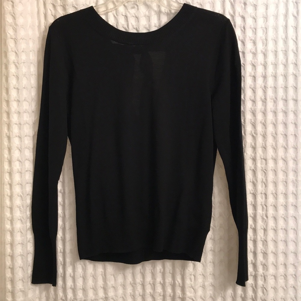 J. Crew wrap back sweater in Merino wool NWT